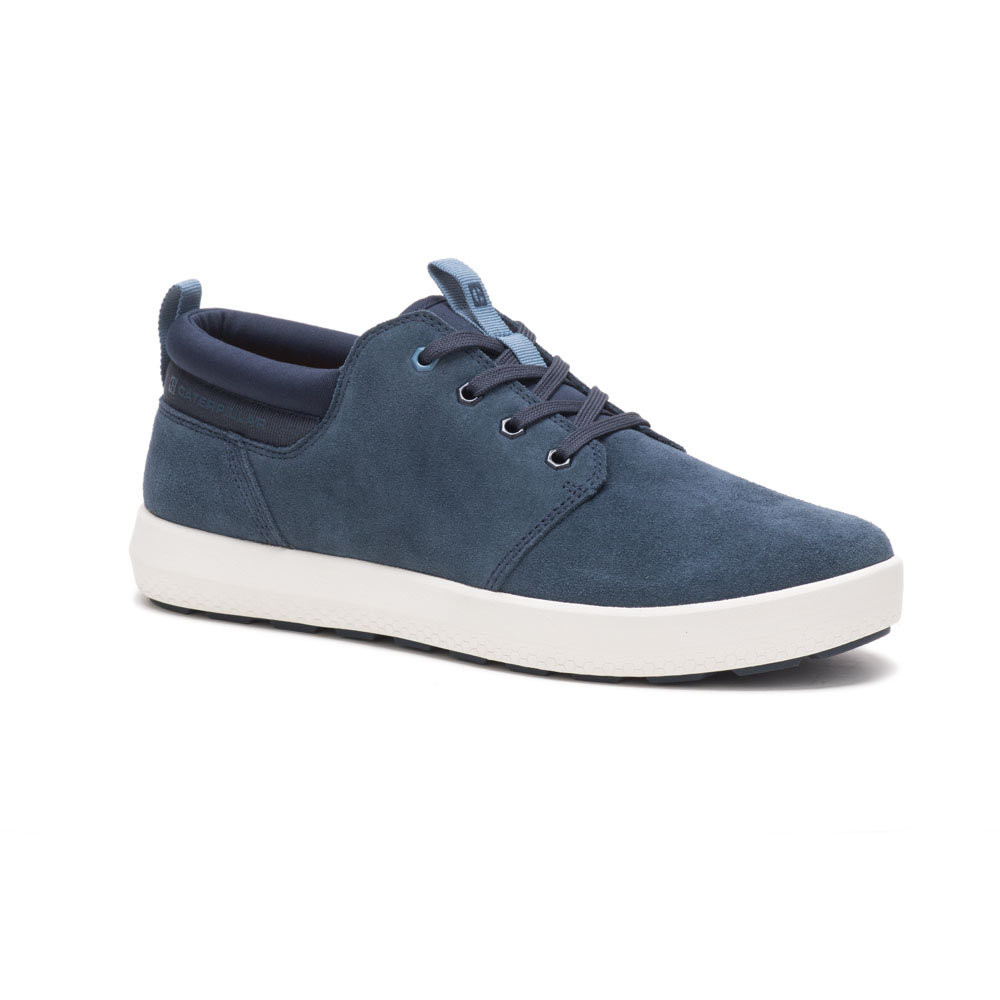 Caterpillar Proxy Lace Philippines - Mens Trainers - Navy 38254HRJY